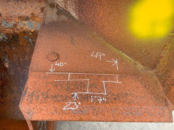 S45 TILT ROTATOR ROAD CROSSING BUCKET.....183 369336873