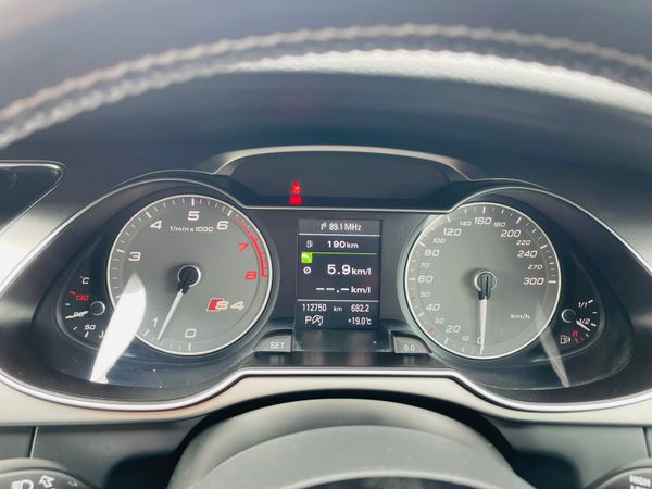 2012 AUDI S4 3.0 TFSI V6 SUPERCHARGED S-TRONIC 369621043