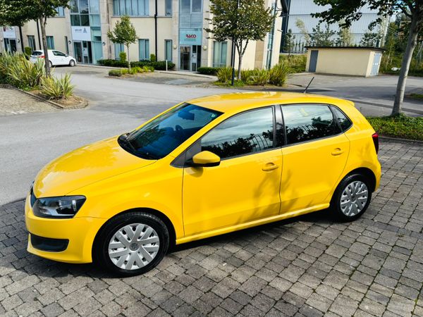 2010 VW POLO 1.2 TSI AUTOMATIC LOW MILES YELLOW 369621284
