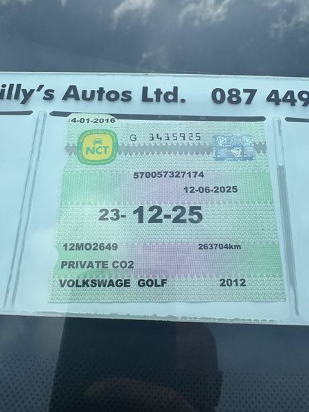 Volkswagen Golf 2012 360100599