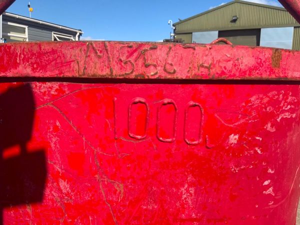 1000 lts SELF TIPPING CIRCULAR SKIP.........3627- 360145855