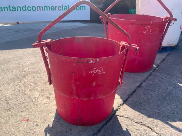 500 ltr CIRCULAR MUCK SKIP SELF TIPPING....3627-3 360145939