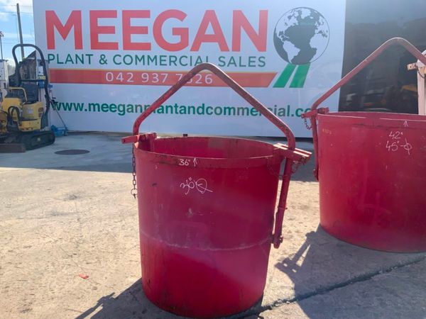 500 ltr CIRCULAR MUCK SKIP SELF TIPPING....3627-3 360145940