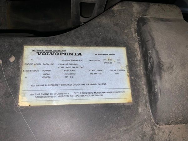 SMDO R350 C2  / VOLVO PENTA GENERATOR.....49v. 360368309