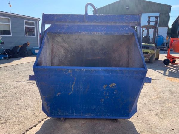 CONQUIP 1500lts CONCRETE POURING SKIP....1125c. 360581135