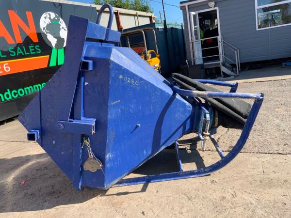 CONQUIP 1500lts CONCRETE POURING SKIP....1125c. 360581144