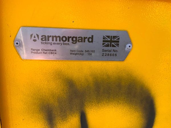 ARMOGUARD CHEMICAL STORAGE BOX.....P179. 360595080