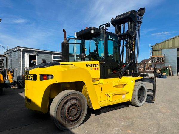 2013 HYSTER 16 TON HEAVY DUTY FORKLIFT. 360592058