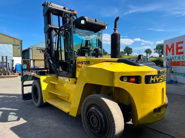 2013 HYSTER 16 TON HEAVY DUTY FORKLIFT. 360592059