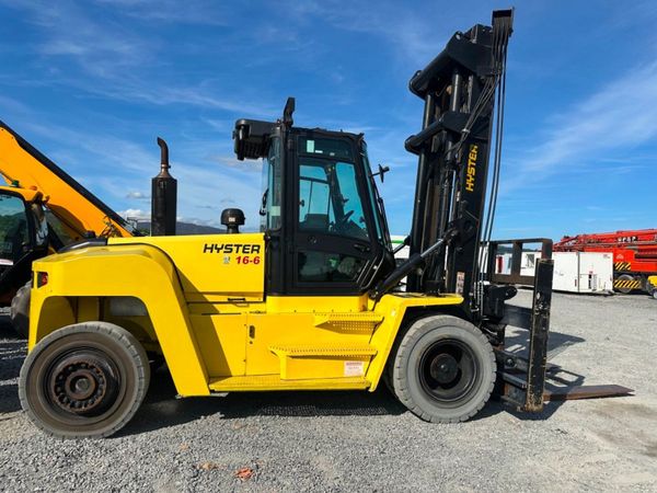 2013 HYSTER 16 TON HEAVY DUTY FORKLIFT. 360592052