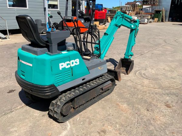 KOMATSU PC03-01 MICRO DGGER.....1529hrs....1920. 360612860