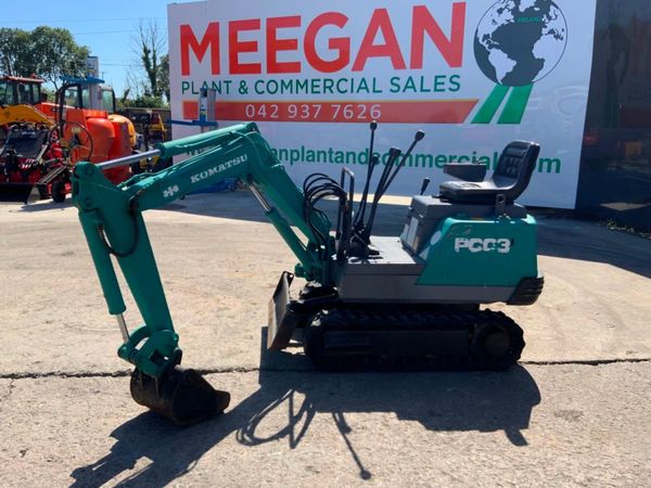 KOMATSU PC03-01 MICRO DGGER.....1529hrs....1920. 360612874