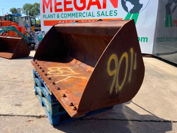 90" RHINOX MANITOU LOADER BUCKET......63k. 360702481