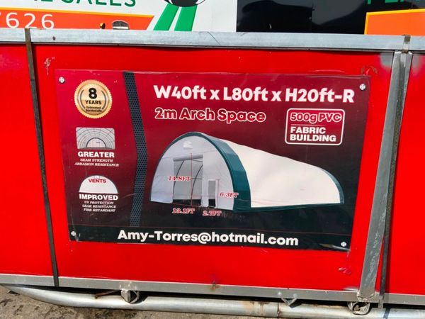 80ft x 40ft DOME SHELTER / STORAGE GARAGE.....399 360848128