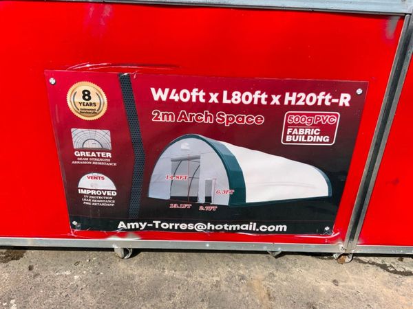 80ft x 40ft DOME SHELTER / STORAGE GARAGE.....399 360848121