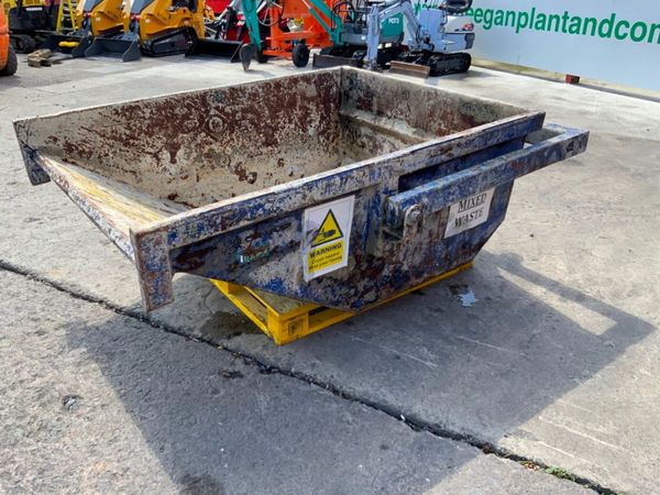 1000lt CONQUIP SELF TIPPING BOAT SKIP.......1127a 360857874