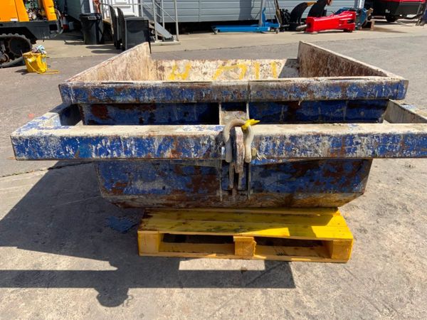1000lt CONQUIP SELF TIPPING BOAT SKIP.......1127a 360857877