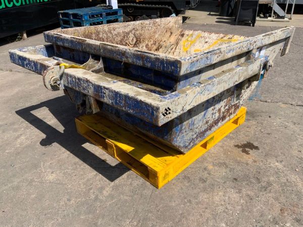 1000lt CONQUIP SELF TIPPING BOAT SKIP.......1127a 360857878