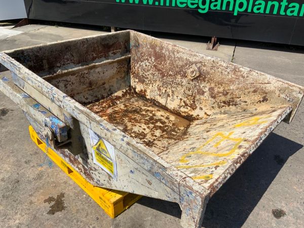 1000lt CONQUIP SELF TIPPING BOAT SKIP.......1127a 360857881