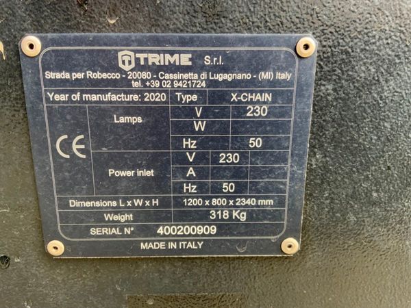 2020 TRIME X-CHAIN LED LIGHTING TOWER.......1142t. 360872098