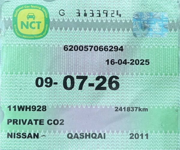 2011 Nissan Qashqai 1.5 DCI XE NCT 07/26 360880065