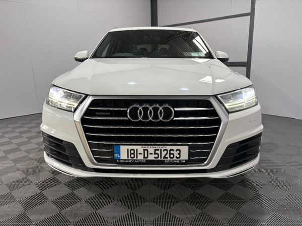 18 Audi Q7 S-Line 3.0 TDi Quattro 7 Seats 361147554