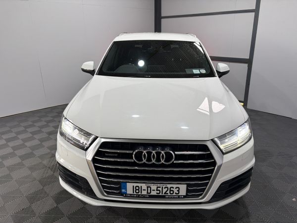 18 Audi Q7 S-Line 3.0 TDi Quattro 7 Seats 361147555