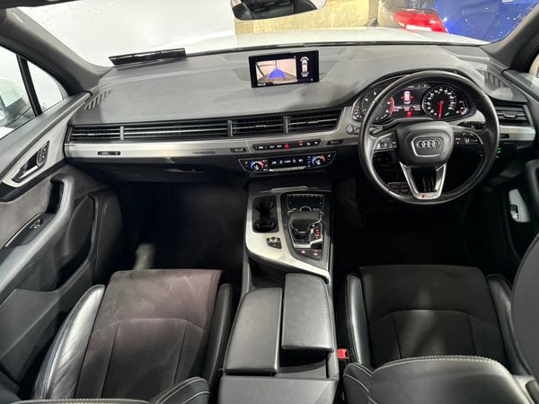 18 Audi Q7 S-Line 3.0 TDi Quattro 7 Seats 361147569