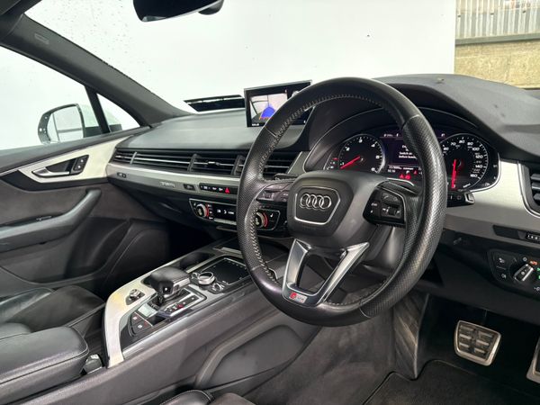 18 Audi Q7 S-Line 3.0 TDi Quattro 7 Seats 361147572