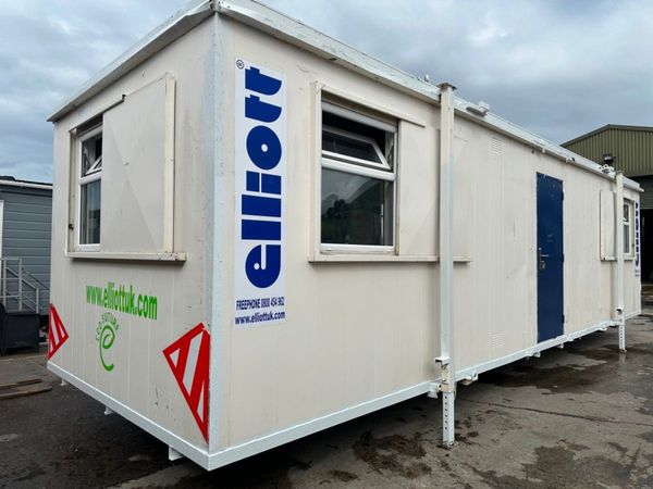 32 x 10 site office drying changing room cabin .. 361389542