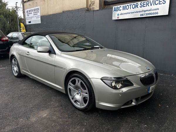 2004 BMW 645i CABRIO AUTO LOW KMS 361401100
