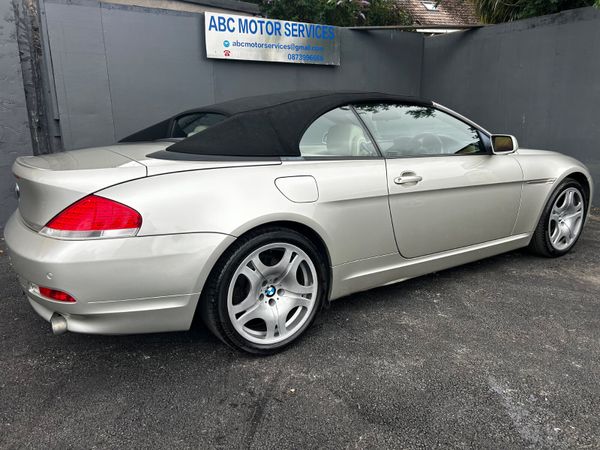 2004 BMW 645i CABRIO AUTO LOW KMS 361401101