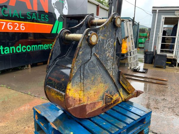 18" RHINOX DIGGING BUCKET...80mm PINS.....249c. 361675287
