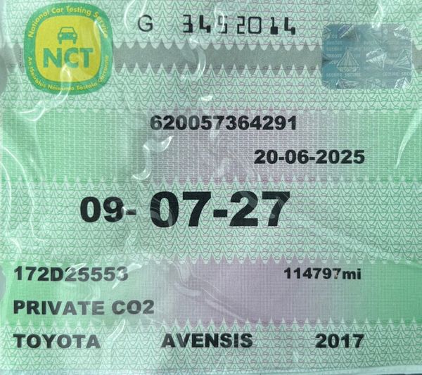 2017 Toyota Avensis 1.6 D-4D LUNA Nct 07/27 361832819