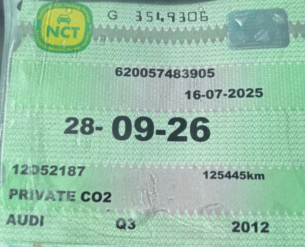 2012 Audi Q3 2.0 TDI QUATTRO SE NCT 09/26 361913692