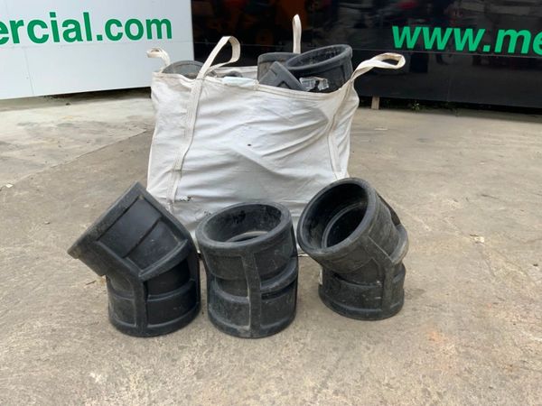 225mm (9") TWIN WALL DRAINAGE BENDS. 362054385