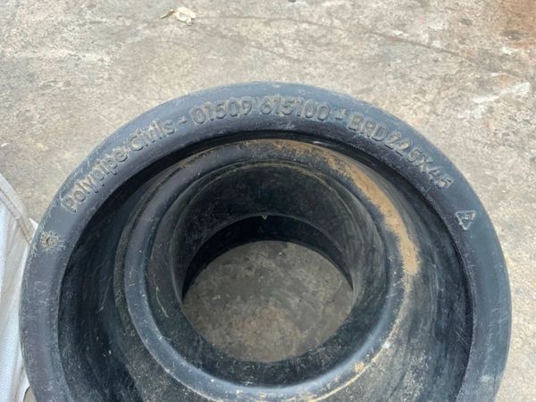 225mm (9") TWIN WALL DRAINAGE BENDS. 362054390