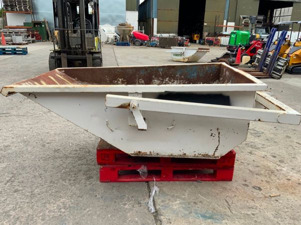 500lts CONQUIP SELF TIPPING BOAT SKIP.....179c. 362144561