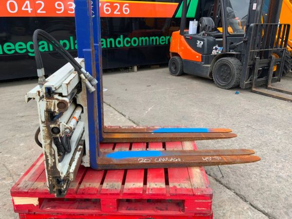 CASCADE DOUBLE PALLET FORK CARRIAGE...3462. 362158462