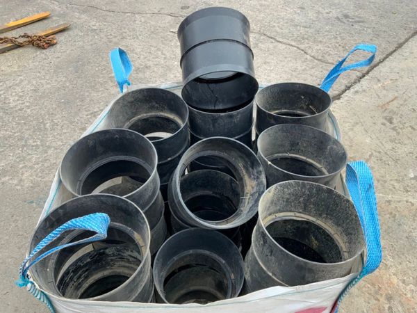 9" TWIN WALL DRAINAGE PIPE COUPLERS. 362152481