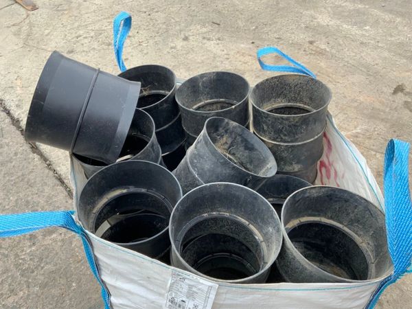 9" TWIN WALL DRAINAGE PIPE COUPLERS. 362152482