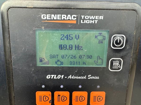 2020 GENERAC V20 LED LIGHTING TOWER ....547T 362425902