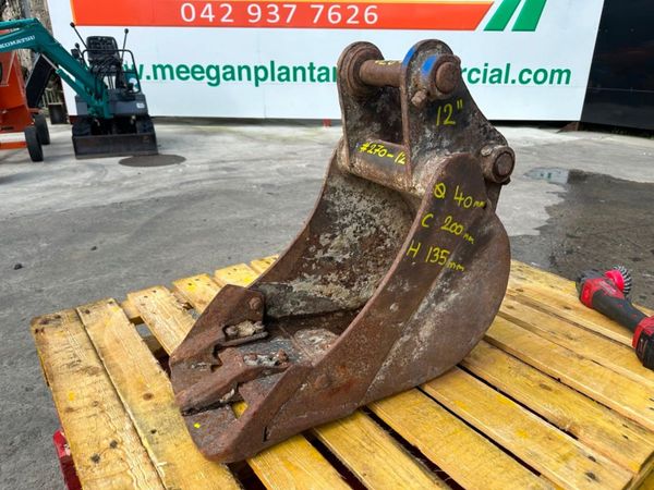 12 inch 40mm bucket #270-12 362450149