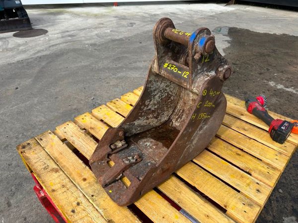 12 inch 40mm bucket #270-12 362450161