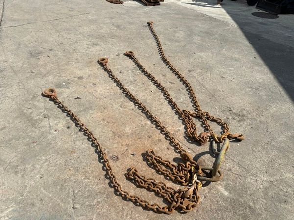 3.6 Metre ...13mm ...lifting chains 4 LEG .....17 362474042