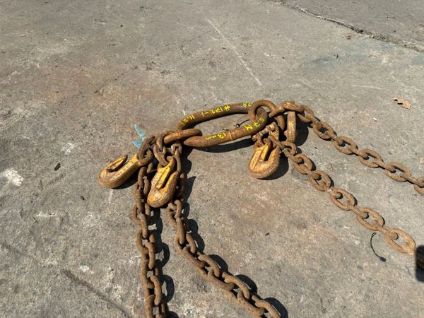 5.7 Metre ...11.2 ton ...lifting chains 4 LEG ... 362472974