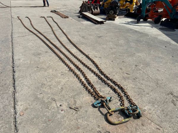 7.5 Metre ...14.1 ton ...lifting chains 4 LEG ... 362473138