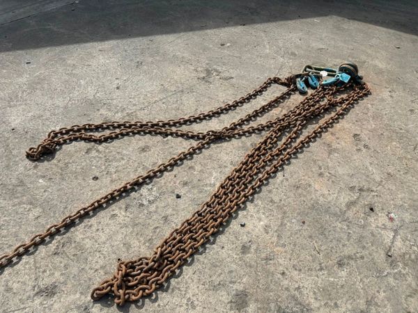 5.4 Metre ...14 ton ...lifting chains 4 LEG ..... 362473587