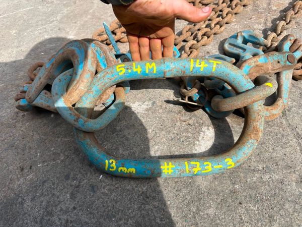 5.4 Metre ...14 ton ...lifting chains 4 LEG ..... 362473592