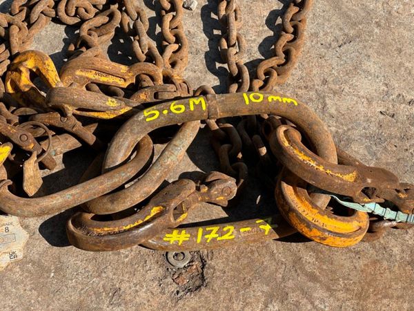 5.6 Metre ...6.7 ton ...lifting chains 4 LEG .... 362502442